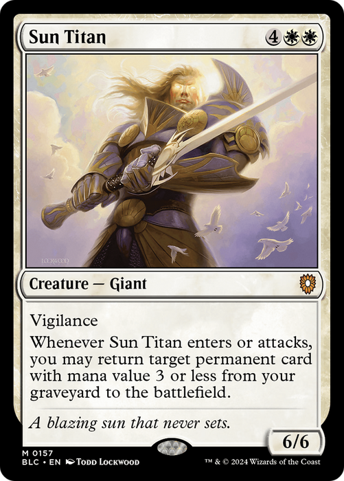 Sun Titan [BLC-157] - Bloomburrow Commander