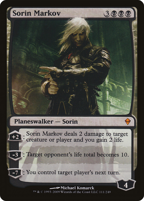 Sorin Markov [ZEN-111] Foil - Zendikar