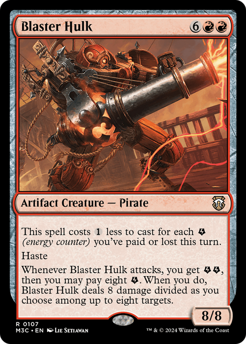 Blaster Hulk [M3C-107] - Modern Horizons 3 Commander