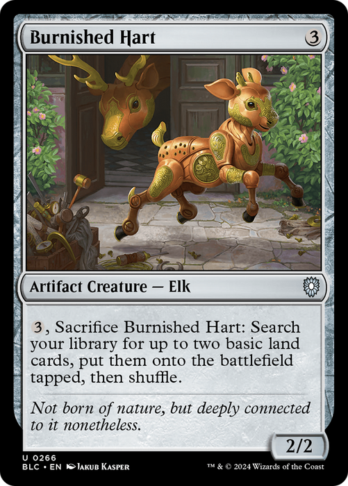 Burnished Hart [BLC-266] - Bloomburrow Commander