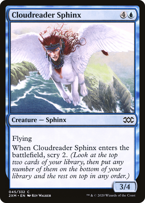 Cloudreader Sphinx [2XM-045] Foil - Double Masters