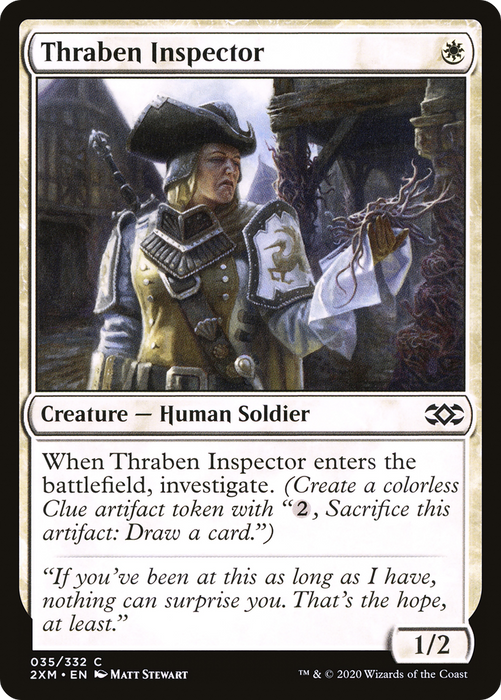 Thraben Inspector [2XM-035] Foil - Double Masters