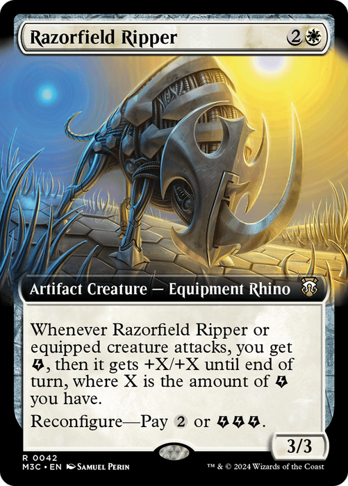 Razorfield Ripper (Extended Art) [M3C-042] - Modern Horizons 3 Commander