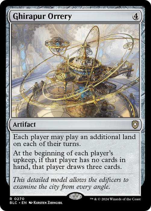 Ghirapur Orrery [BLC-270] - Bloomburrow Commander