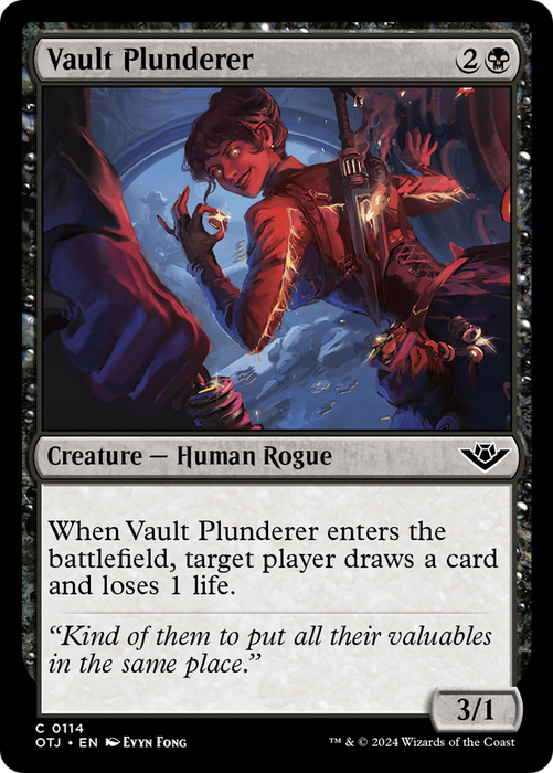 Vault Plunderer [OTJ-114] Foil - Outlaws of Thunder Junction