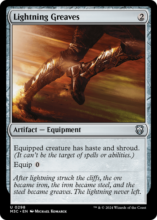Lightning Greaves [M3C-298] - Modern Horizons 3 Commander