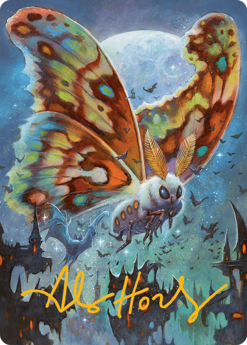 Luminous Broodmoth // Luminous Broodmoth (Borderless) [ABLB-048] Foil - Bloomburrow Art Series