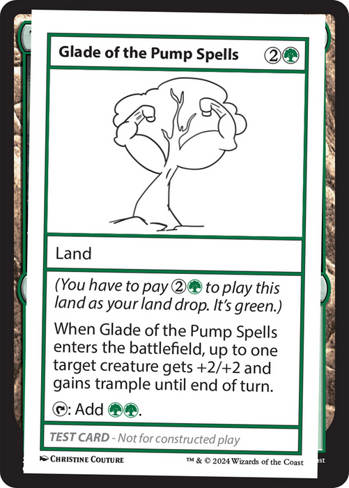 Glade of the Pump Spells [MB2-999-GOTPS] - Mystery Booster 2