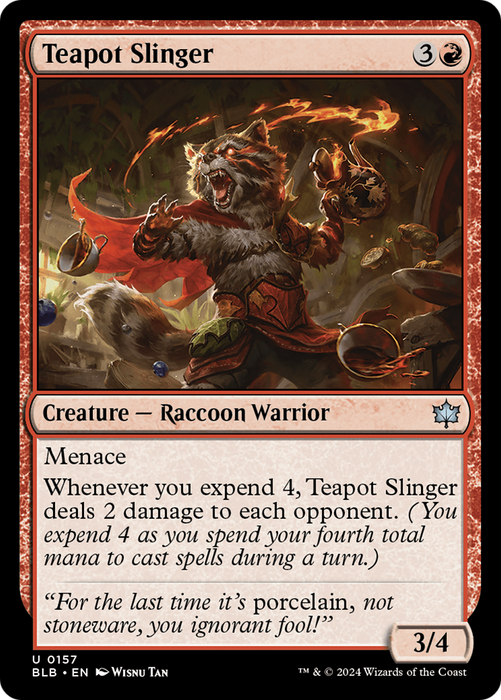 Teapot Slinger [BLB-157] Foil - Bloomburrow