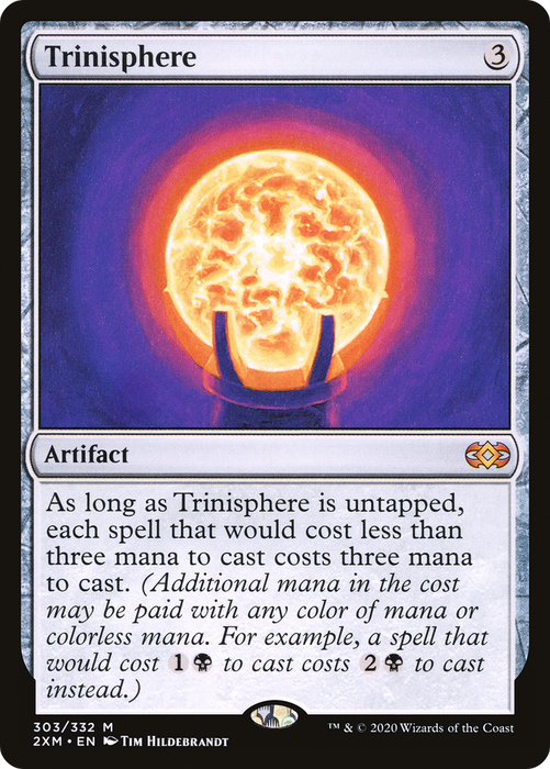 Trinisphere [2XM-303] Foil - Double Masters