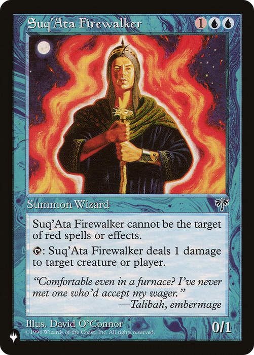 Suq'Ata Firewalker [PLST-MIR-94] - The List