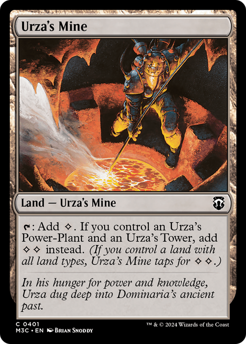 Urza's Mine [M3C-401] Foil - Modern Horizons 3 Commander