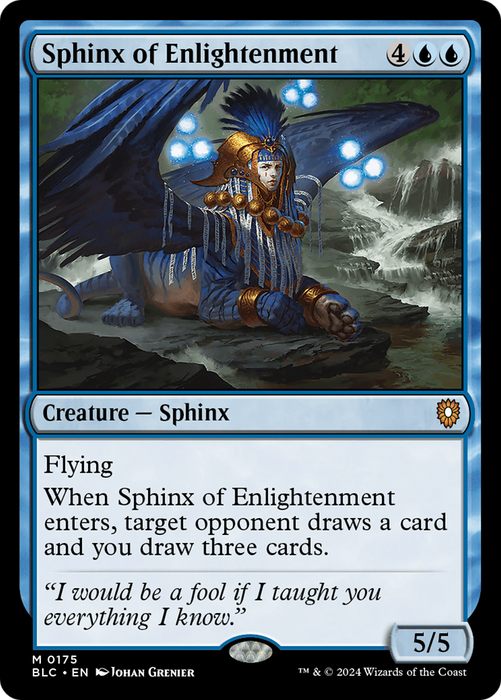 Sphinx of Enlightenment [BLC-175] - Bloomburrow Commander