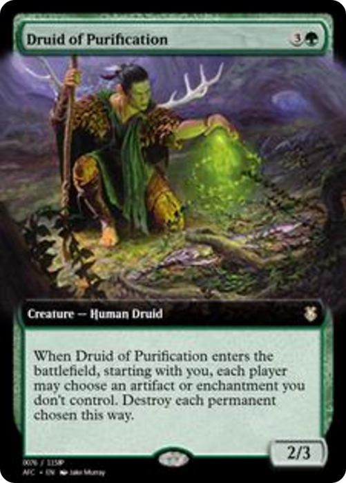 Druid of Purification [PRM-92768] - Magic Online Promos