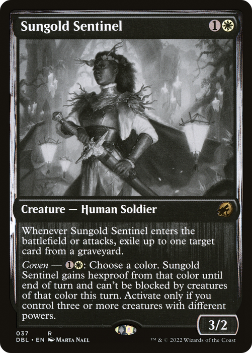 Sungold Sentinel [DBL-037] - Innistrad: Double Feature