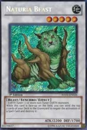 Naturia Beast (HA02-EN026) 1st Edition [Hidden Arsenal 2]