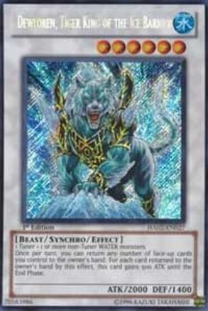 Dewloren, Tiger King of the Ice Barrier (HA02-EN027) 1st Edition [Hidden Arsenal 2]