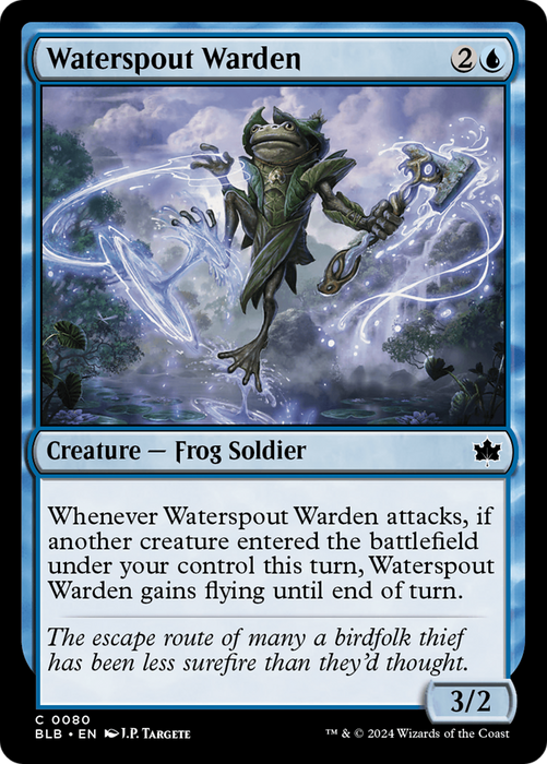 Waterspout Warden [BLB-080] - Bloomburrow