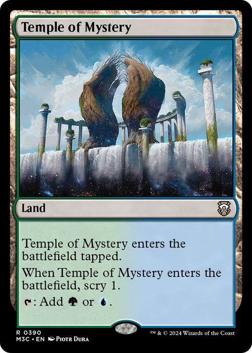 Temple of Mystery [M3C-390] Foil - Modern Horizons 3 Commander