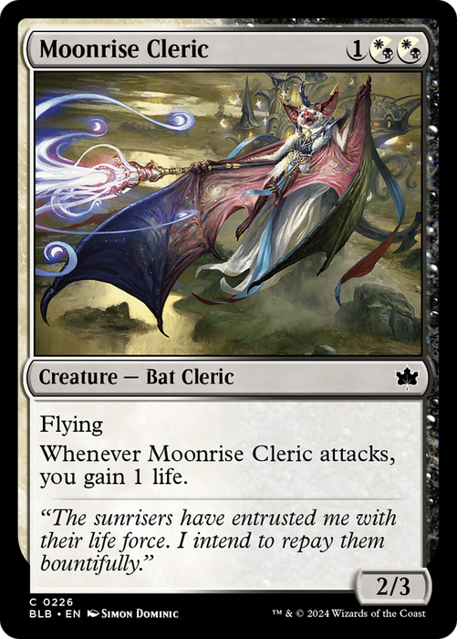 Moonrise Cleric [BLB-226] - Bloomburrow