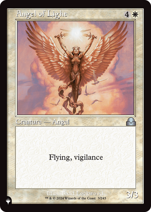 Angel of Light [PLST-ME2-003] Foil - The List