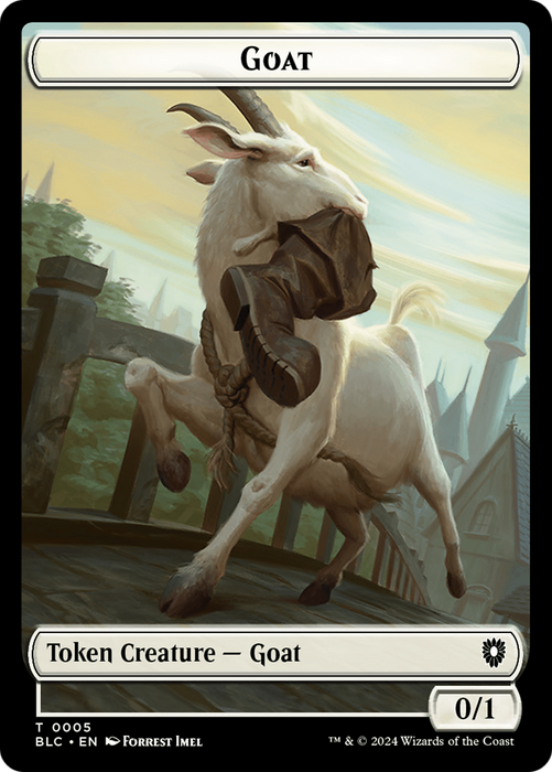 Goat [TBLC-005] - Bloomburrow Commander Tokens