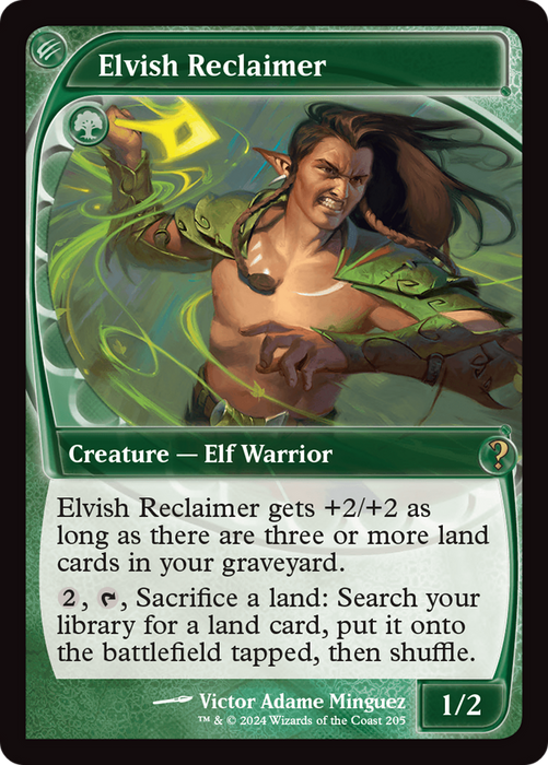 Elvish Reclaimer [MB2-205] Foil - Mystery Booster 2