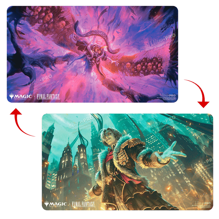 Magic: The Gathering®—FINAL FANTASY™ Emet-Selch, Unsundered / Hades, Sorcerer of Eld Double-Sided Playmat