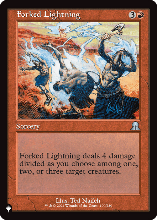 Forked Lightning [PLST-ME3-100] - The List