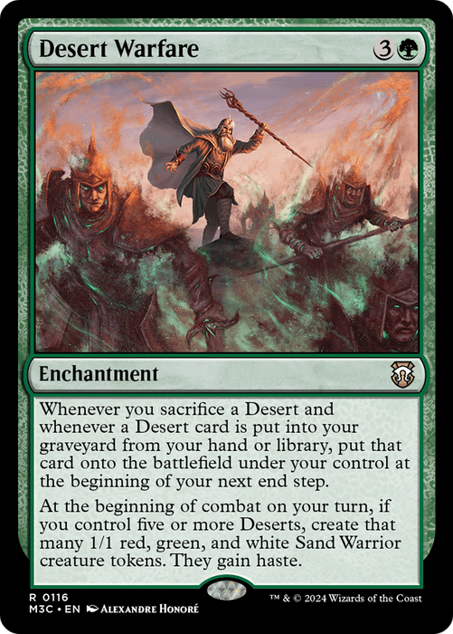 Desert Warfare [M3C-116] - Modern Horizons 3 Commander