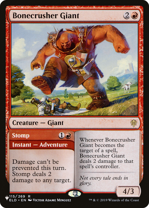 Bonecrusher Giant // Stomp [PLST-ELD-115] - The List