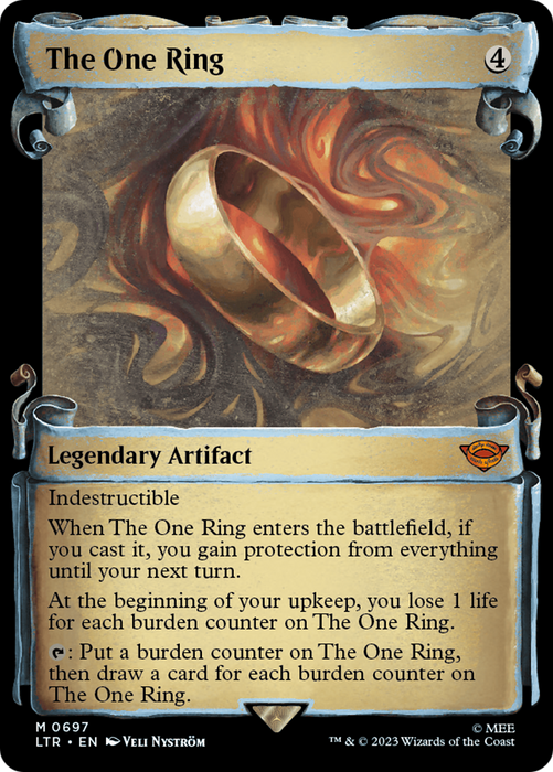 The One Ring (Showcase) [LTR-697] Foil - The Lord of the Rings: Tales of Middle-earth