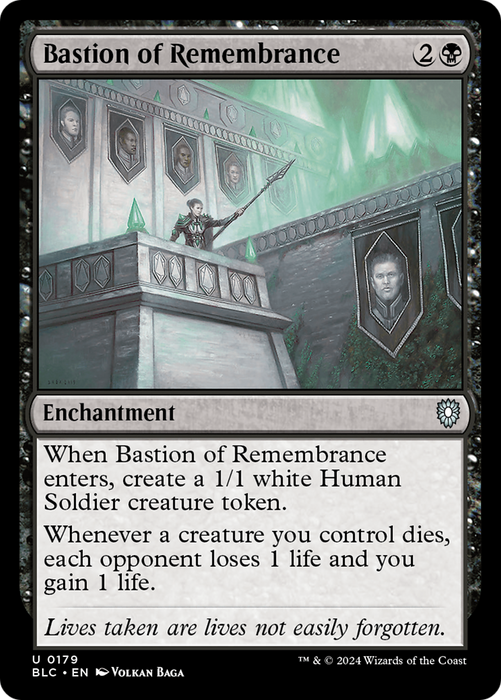 Bastion of Remembrance [BLC-179] - Bloomburrow Commander