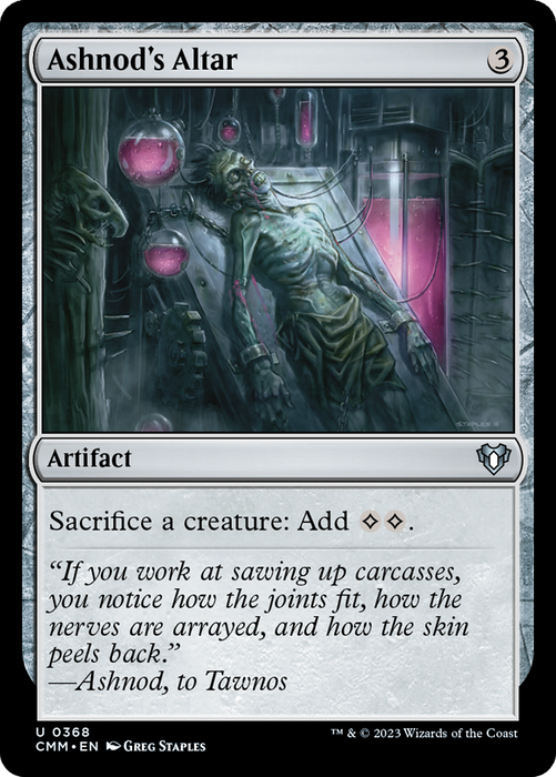 Ashnod's Altar [CMM-368] - Commander Masters