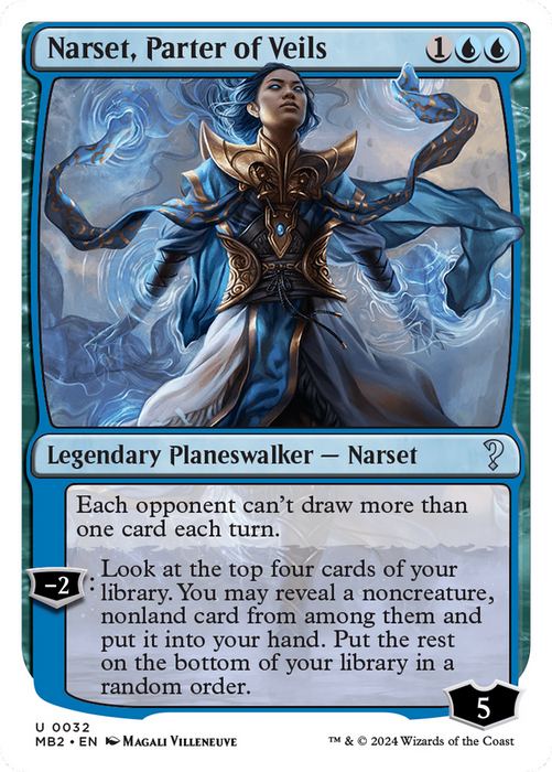 Narset, Parter of Veils [MB2-032] - Mystery Booster 2