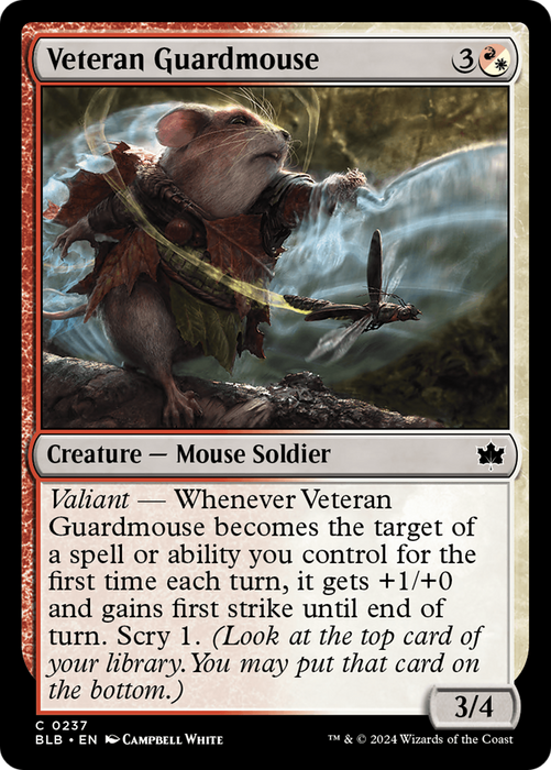 Veteran Guardmouse [BLB-237] - Bloomburrow