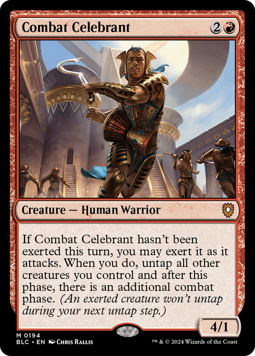 Combat Celebrant [BLC-194] - Bloomburrow Commander