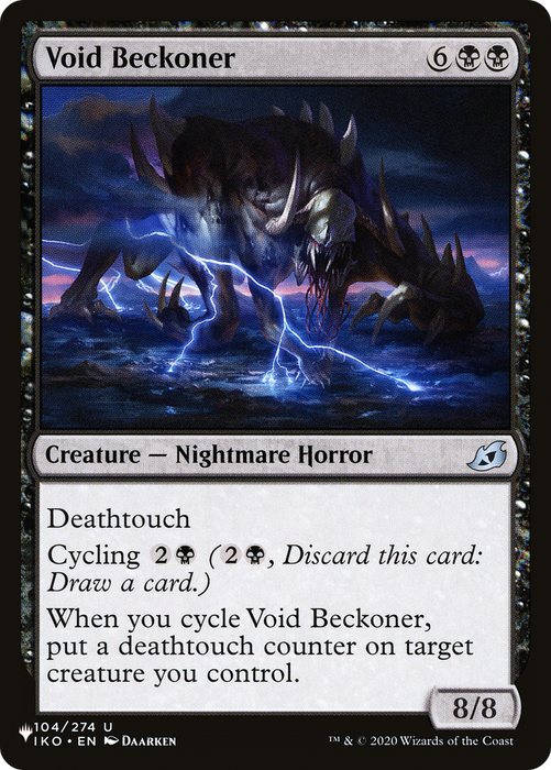 Void Beckoner [PLST-IKO-104] - The List