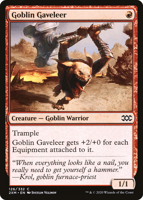 Goblin Gaveleer [2XM-126] - Double Masters