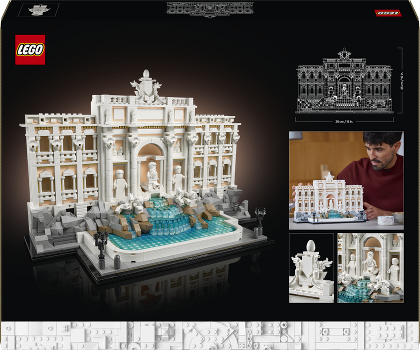 LEGO - Architecture - Trevi Fountain