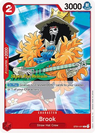 Brook [ST01-011] (Super Pre-Release Starter Deck 1: Straw Hat Crew)