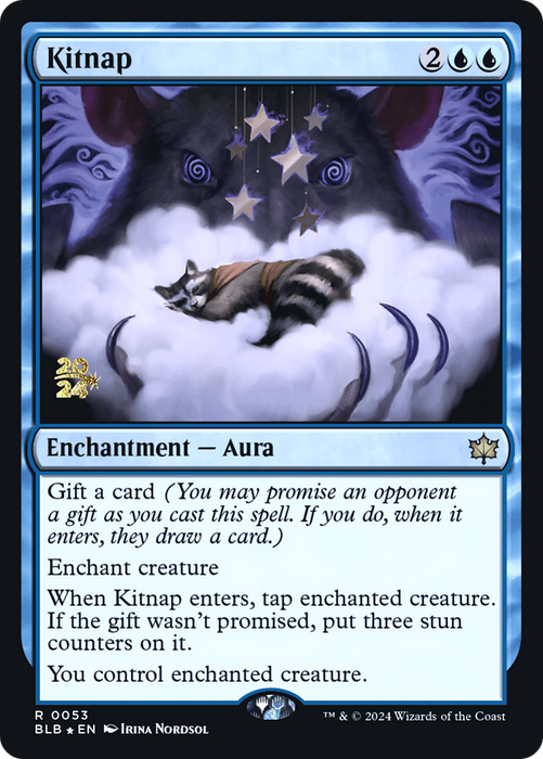 Kitnap [PBLB-53S] Foil - Bloomburrow Promos