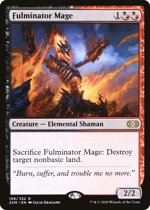 Fulminator Mage [2XM-196] Foil - Double Masters