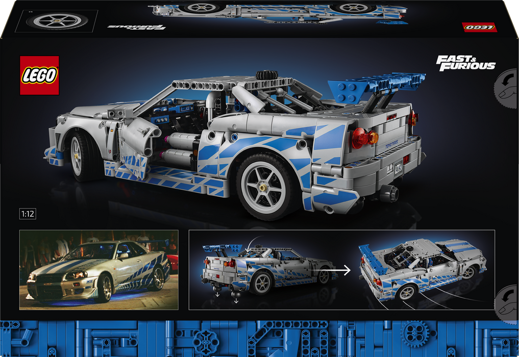 LEGO - Technic - 2 Fast 2 Furious Nissan Skyline GT-R (R34) Car