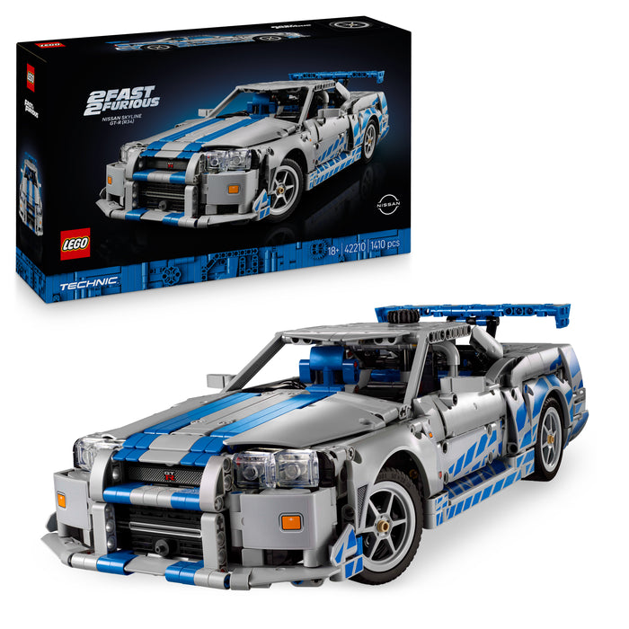 LEGO - Technic - 2 Fast 2 Furious Nissan Skyline GT-R (R34) Car