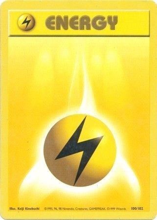 Image for Lightning Energy (100/102) [Base Set] - Pokemon