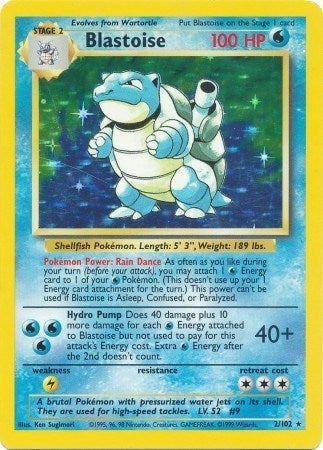 Image for Blastoise (002/102) (Holofoil) [Base Set] - Pokemon