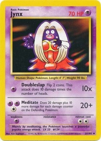Image for Jynx (031/102) [Base Set] - Pokemon