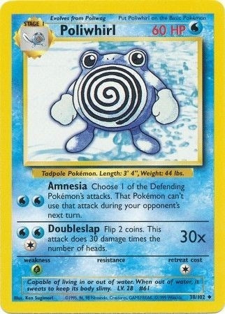 Image for Poliwhirl (038/102) [Base Set] - Pokemon