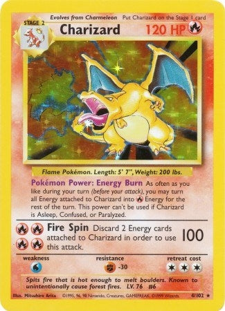 Image for Charizard (004/102) (Holofoil) [Base Set] - Pokemon